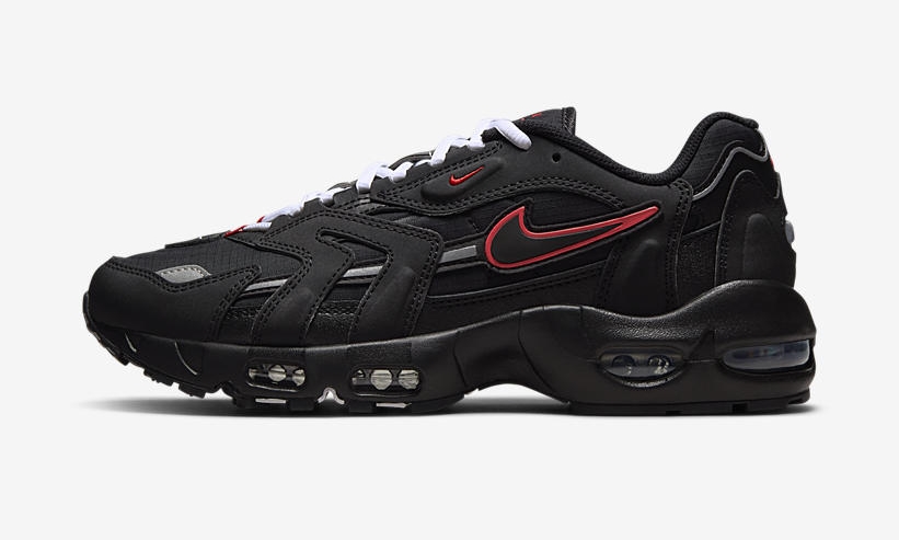 NIKE ナイキ AIR MAX 96 II Black Red エアマックス96 ローカットスニーカー ブラック/レッド US8.5/26.5cm DC9409-002