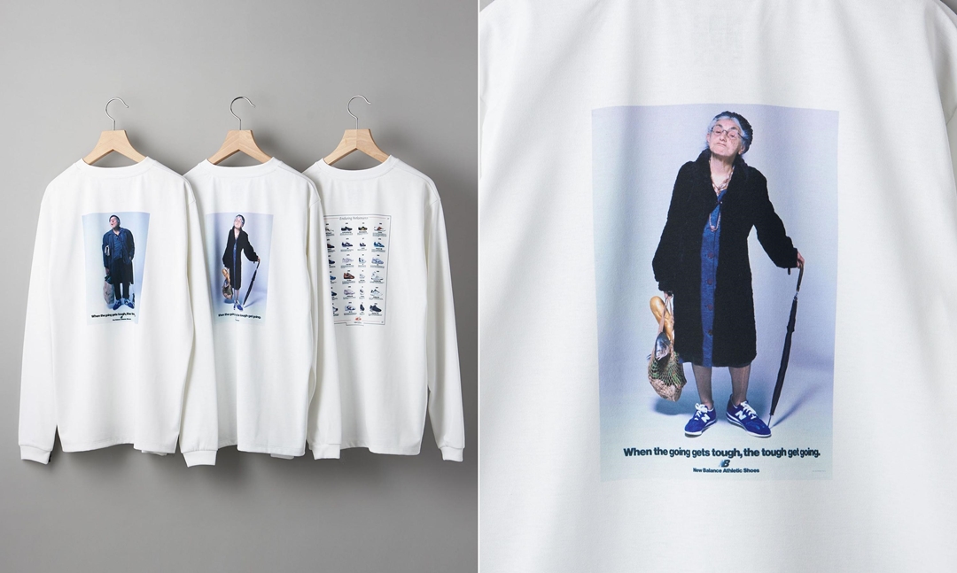 BEAUTY&YOUTH × New Balance 別注！「Fun for Sports Fun for NB」をコンセプトにした「New Balance 9BOX」L/S TEE (ビューティアンドユース ニューバランス)