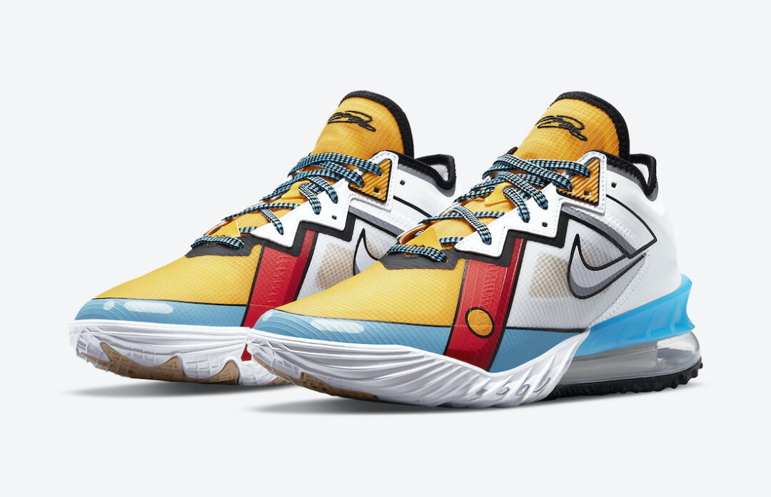 2021年 発売予定！ナイキ レブロン 18 ロー "ステューウィー・グリフィン" (NIKE LEBRON 18 LOW “Stewie Griffin”) [CV7564-104]