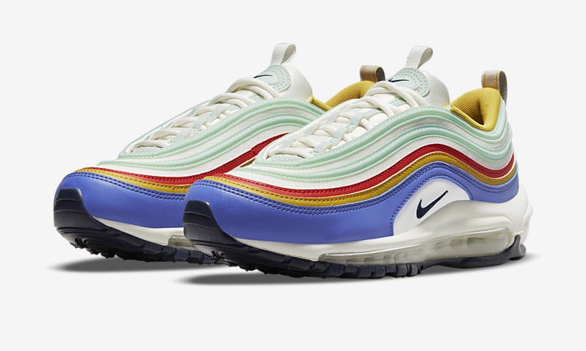 ナイキ エア マックス 97 “ホワイト/ミントグリーン/マスタード” (NIKE AIR MAX 97 “White/Mint Green/Mustard”) [DH5724-100]