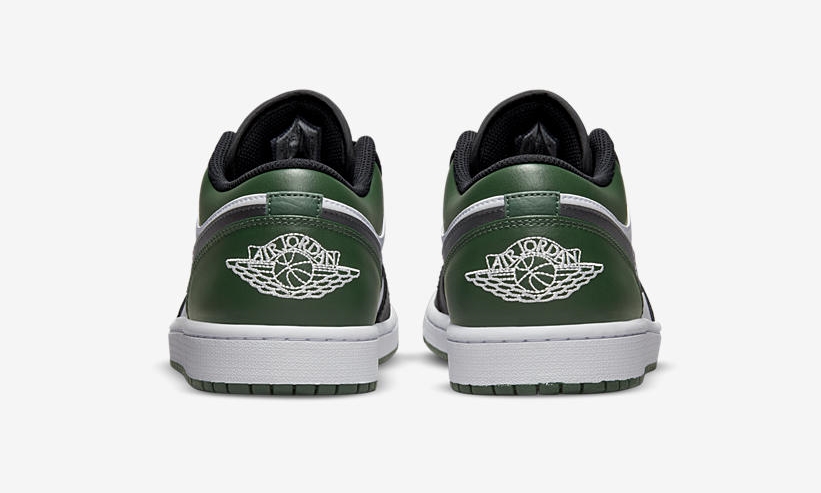 【国内 10/8、10/14 発売】ナイキ エア ジョーダン 1 ロー “グリーントゥ” (NIKE AIR JORDAN 1 LOW “Green Toe/White/Black/Green”) [553558-371/553560-371]