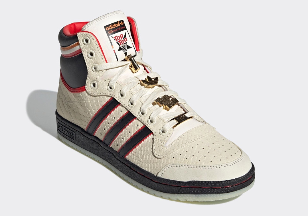 【国内 10/10 発売】ESPN x adidas Originals TOP TEN HI “SportsCenter” (イーエスピーエヌ アディダス オリジナルス トップテン ハイ “スポーツセンター”) [GZ1072]