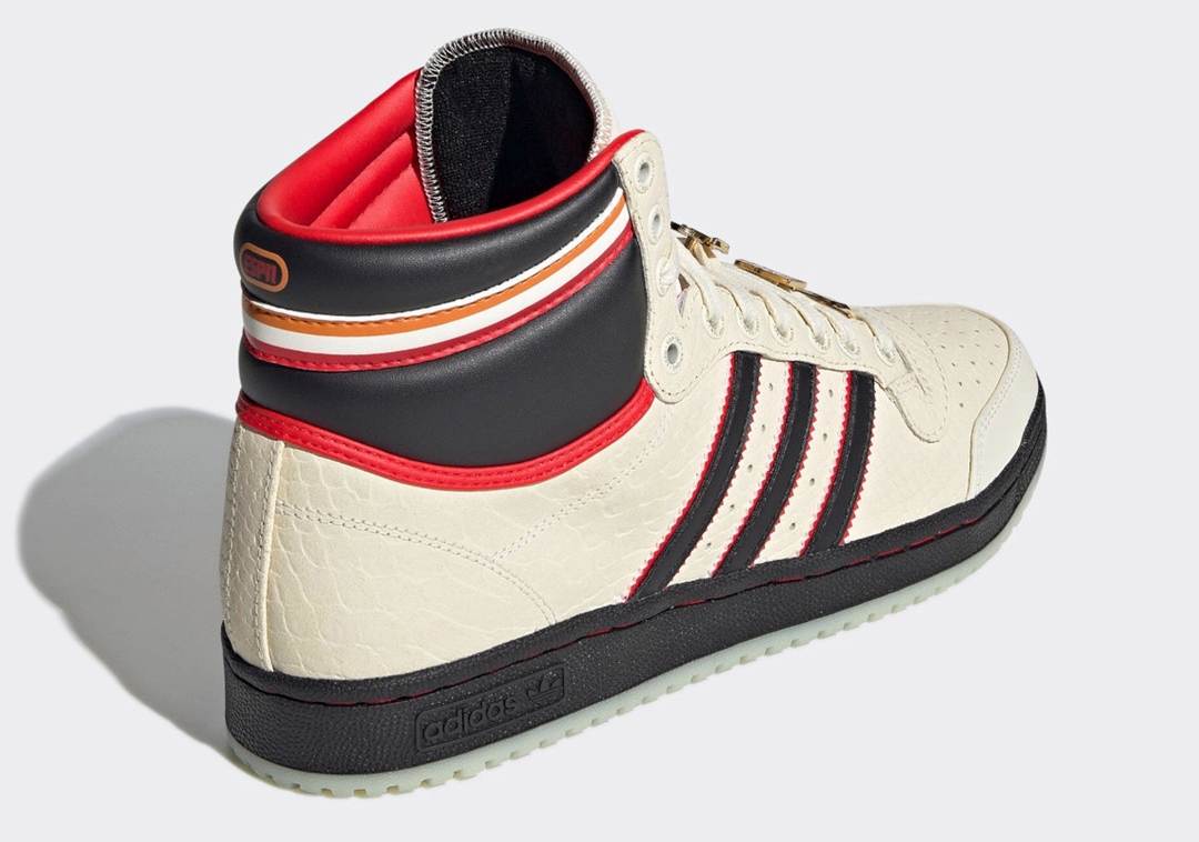 【国内 10/10 発売】ESPN x adidas Originals TOP TEN HI “SportsCenter” (イーエスピーエヌ アディダス オリジナルス トップテン ハイ “スポーツセンター”) [GZ1072]