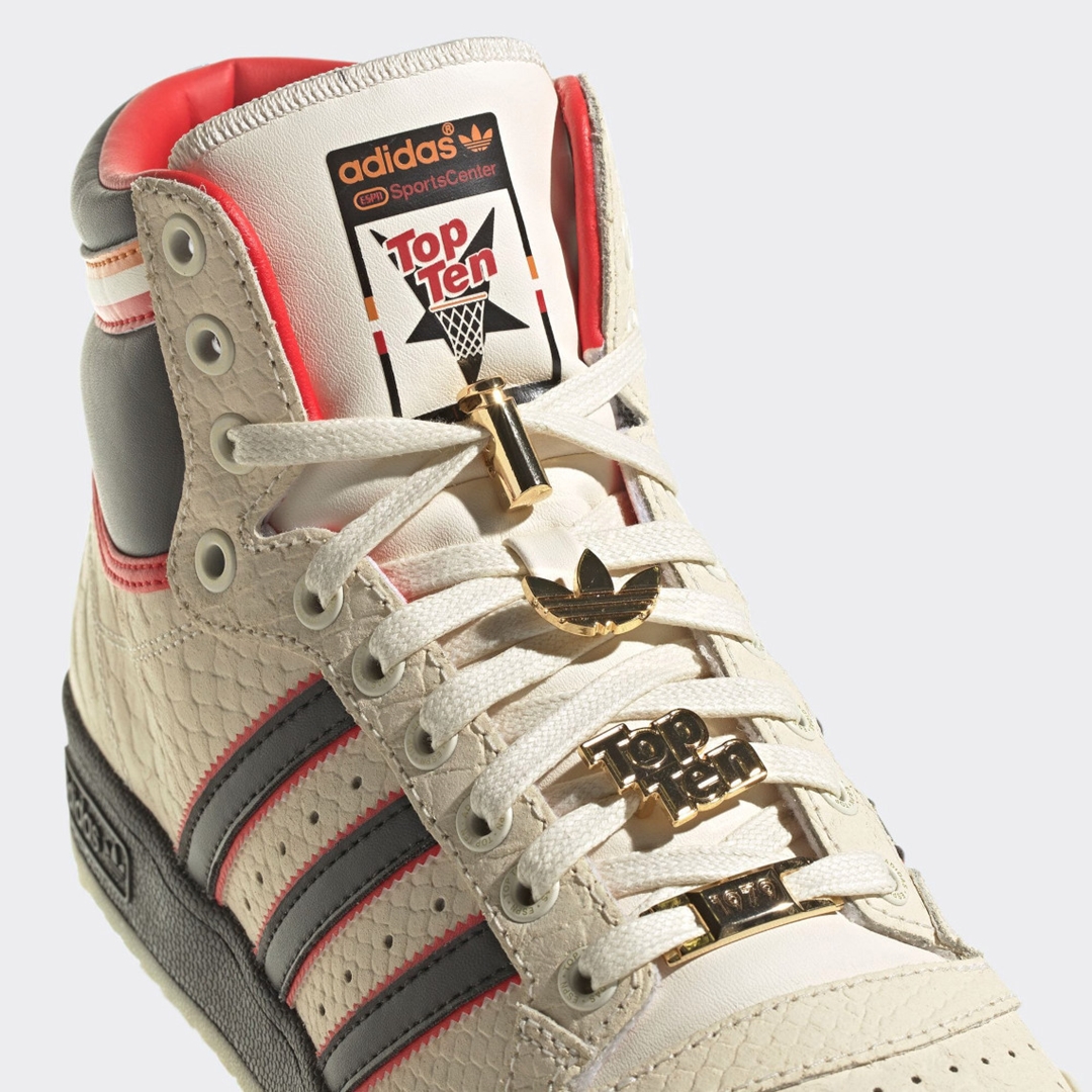 【国内 10/10 発売】ESPN x adidas Originals TOP TEN HI “SportsCenter” (イーエスピーエヌ アディダス オリジナルス トップテン ハイ “スポーツセンター”) [GZ1072]