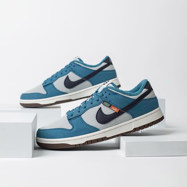 28cm Nike Dunk Low SE Toasty "Grey/Blue"