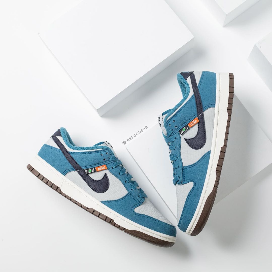 【国内 4/14 発売】ナイキ ダンク ロー SE “トースト/ホワイト/ブルー” (NIKE DUNK LOW SE “Toasty/White/Blue”) [DD3358-400]