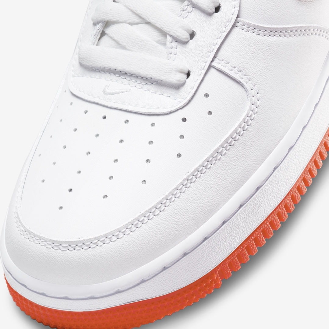 2021年 発売予定！ナイキ エア フォース 1 ロー 07 “ホワイト/オレンジ” (NIKE AIR FORCE 1 LOW 07 “White/Orange”) [DC2911-101]