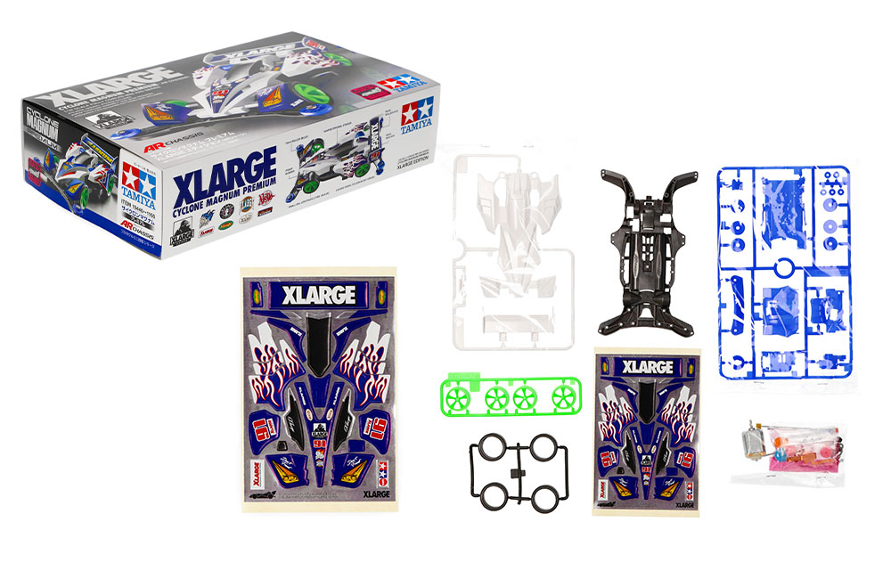 XLARGE × TAMIYA コラボ ミニ四駆が7/31 発売 (エクストララージ タミヤ)