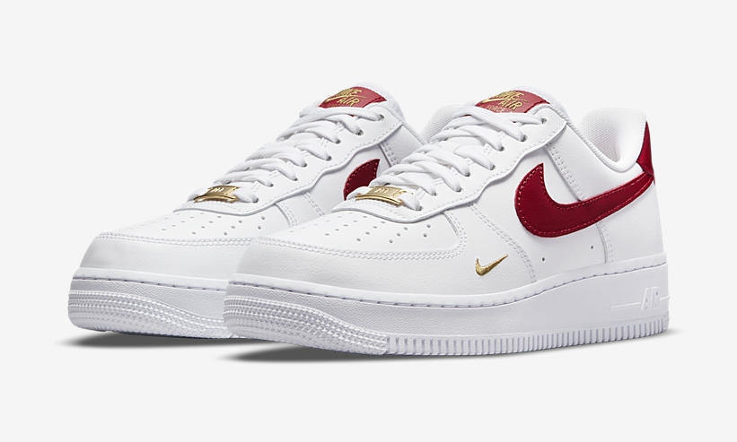 2021年 発売予定！ナイキ エア フォース 1 07 ロー エッセンシャル "ホワイト/ジムレッド" (NIKE AIR FORCE 1 07 LOW ESSENTIAL “White/Gym Red”) [CZ0270-14]