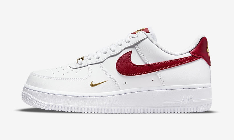 2021年 発売予定！ナイキ エア フォース 1 07 ロー エッセンシャル “ホワイト/ジムレッド” (NIKE AIR FORCE 1 07 LOW ESSENTIAL “White/Gym Red”) [CZ0270-104]