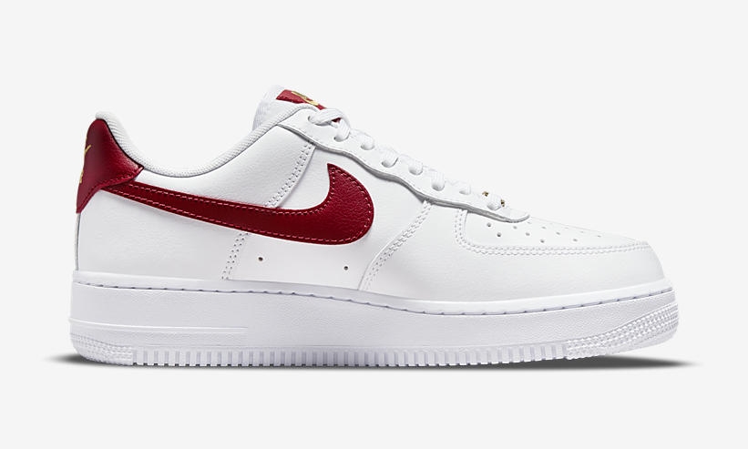 2021年 発売予定！ナイキ エア フォース 1 07 ロー エッセンシャル “ホワイト/ジムレッド” (NIKE AIR FORCE 1 07 LOW ESSENTIAL “White/Gym Red”) [CZ0270-104]