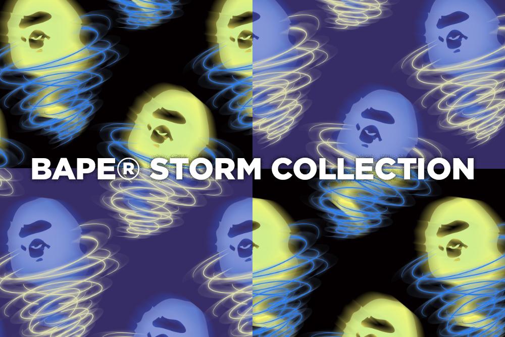A BATHING APE 2021 A/Wシーズンの新パターン「STORM COLLECTION」が7/31 発売 (ア ベイシング エイプ)