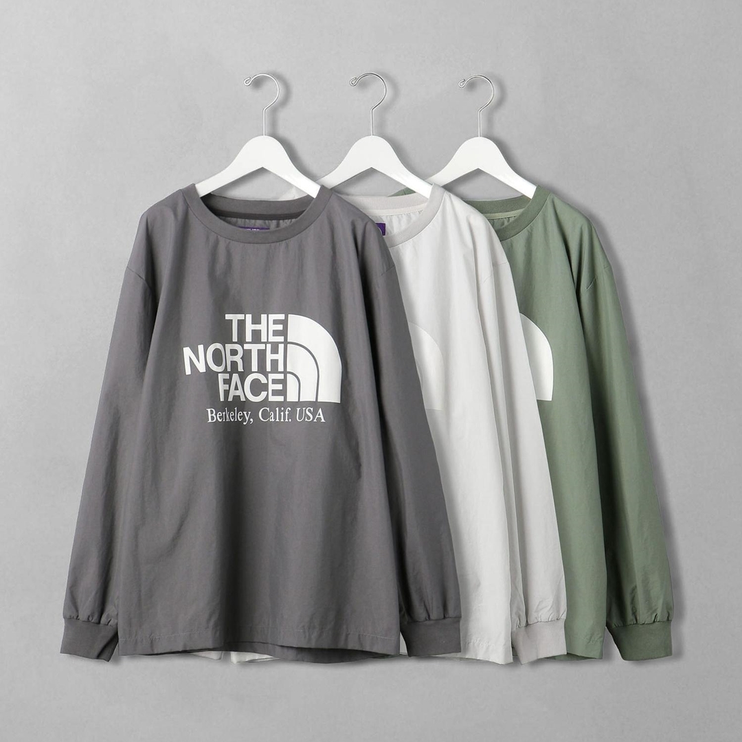 THE NORTH FACE PURPLE LABEL × BEAUTY&YOUTH 別注 L/S CREW NECK/カットソーが8月下旬発売 (ザ・ノース・フェイス パープルレーベル ビューティアンドユース)