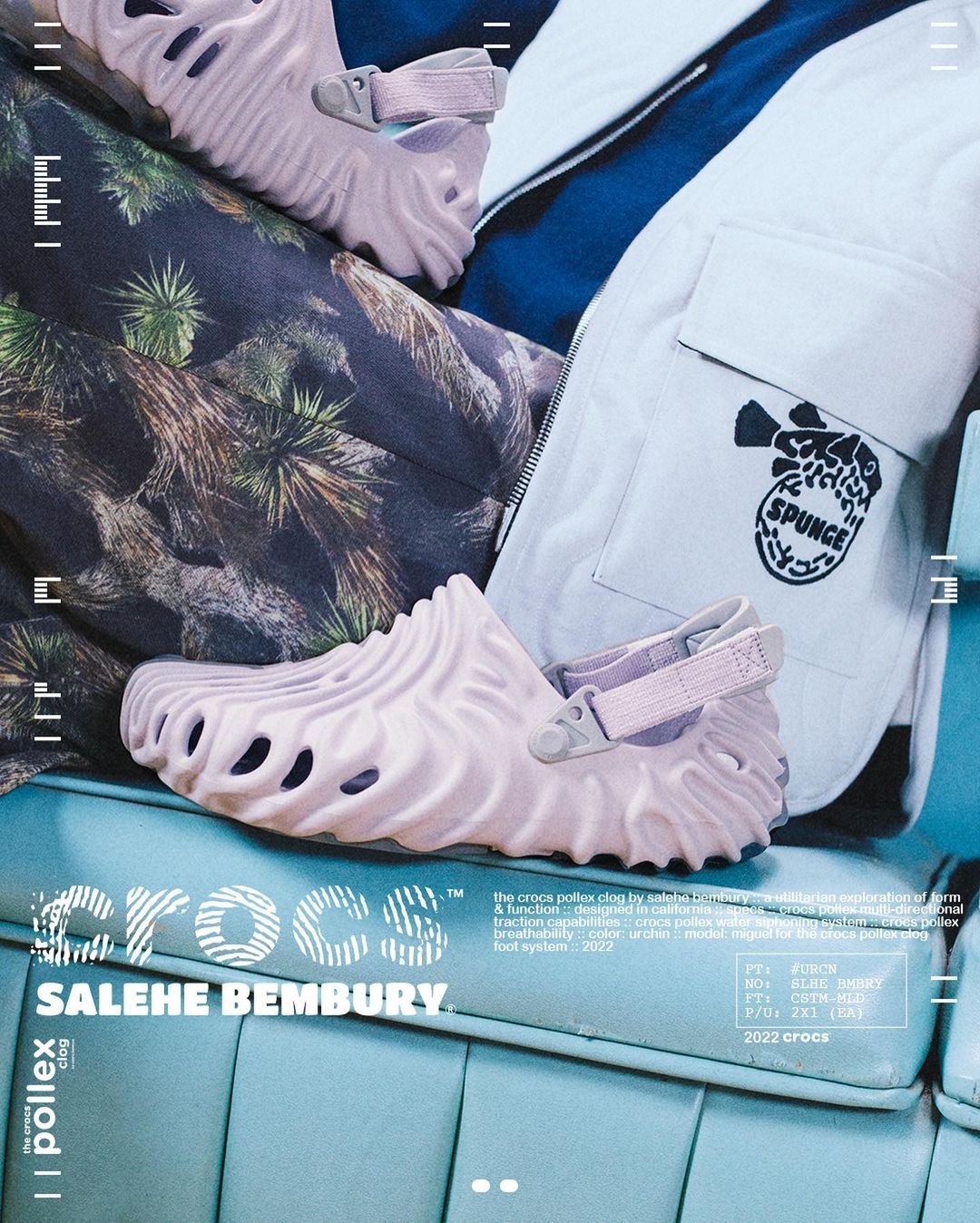 【国内 11/9 発売予定】シューズデザイナー「Salehe Bembury」× CROCS (サレヘ・ベンバリー クロックス)