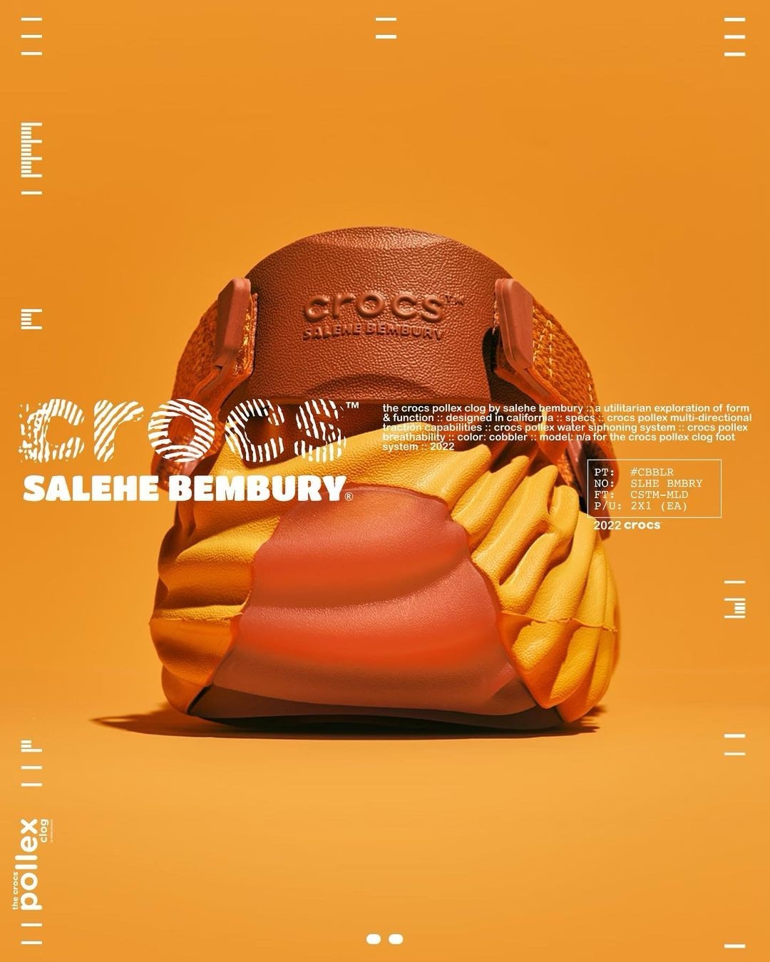 【国内 11/9 発売予定】シューズデザイナー「Salehe Bembury」× CROCS (サレヘ・ベンバリー クロックス)