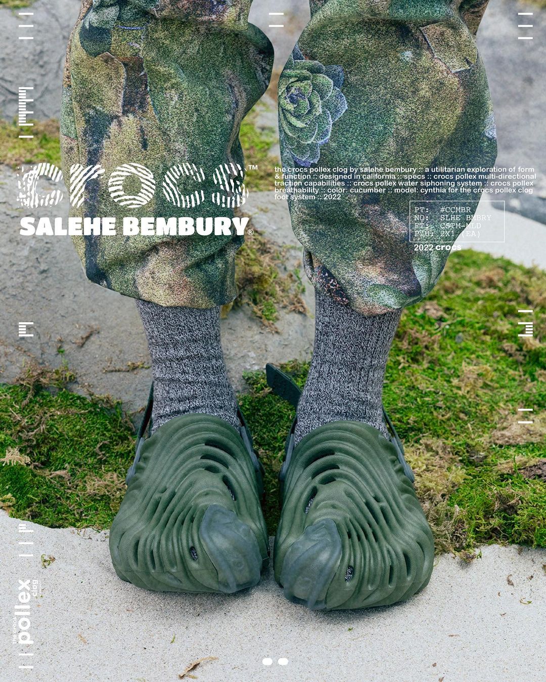 【国内 11/9 発売予定】シューズデザイナー「Salehe Bembury」× CROCS (サレヘ・ベンバリー クロックス)