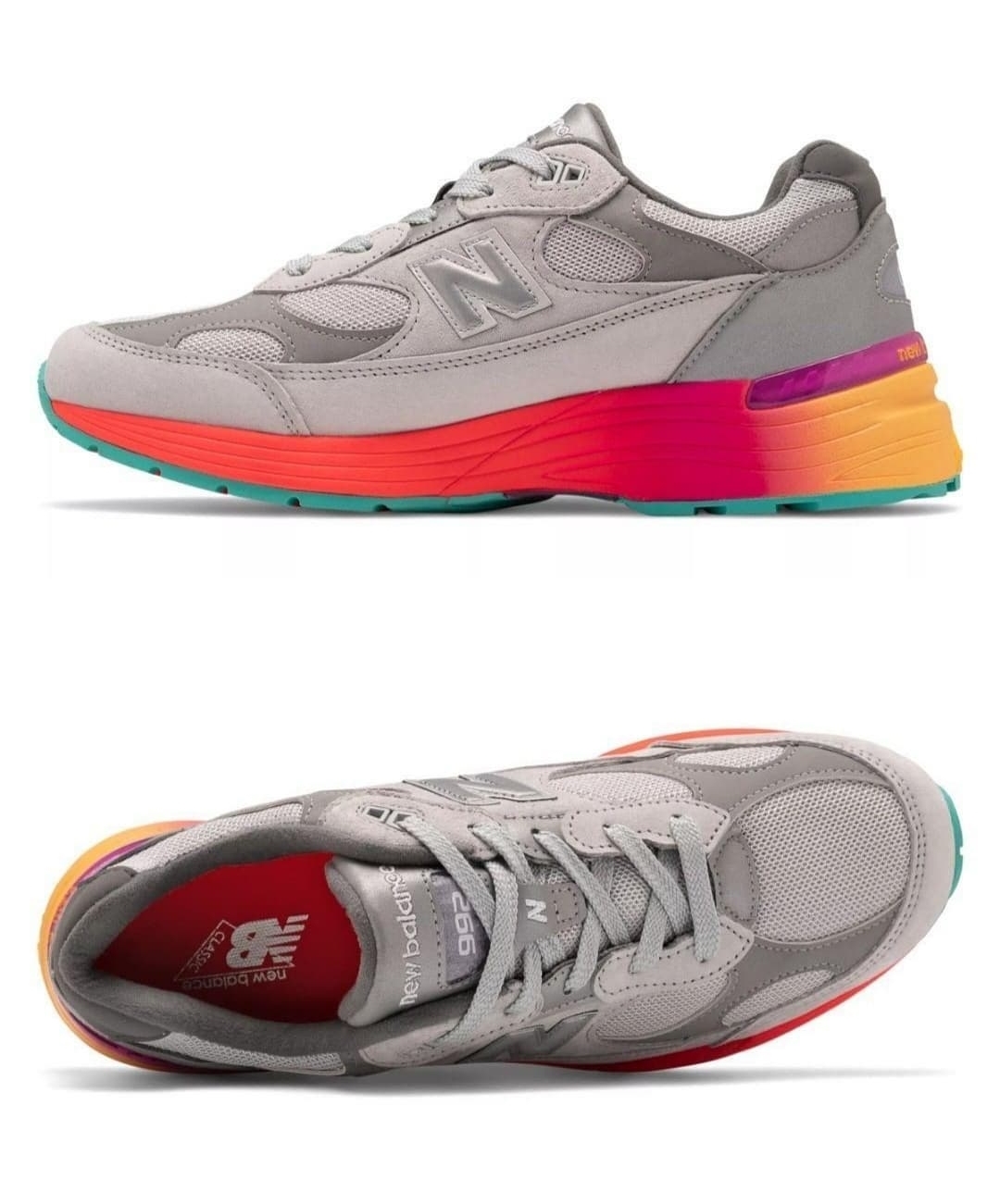 New Balance M992 BC “Grey/Orange” (ニューバランス “グレー/オレンジ”)