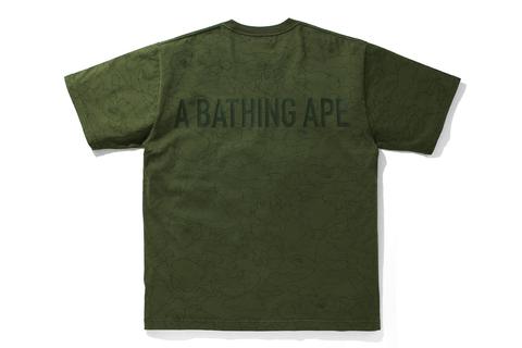 A BATHING APEからヴィンテージ調の淡いカラーリングに加工された「LINE 1ST CAMO COLLECTION」が7/30 発売 (ア ベイシング エイプ)