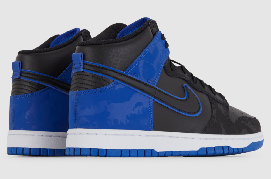 【国内 12/30 発売】ナイキ ダンク ハイ レトロ SE “カモ/グリッド/ブラック/ロイヤル” (NIKE DUNK HIGH RETRO SE “Camo/Grid/Black/Royal”) [DD3359-001]