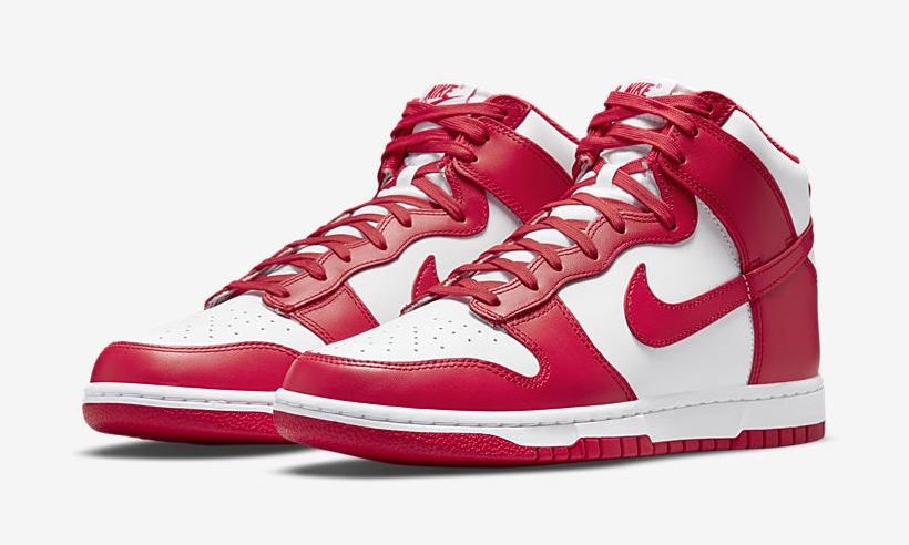 【国内 4/16 発売】ナイキ ダンク ハイ レトロ “ホワイト/ユニバーシティレッド” (NIKE DUNK HIGH RETRO “White/University Red”) [DD1399-106]