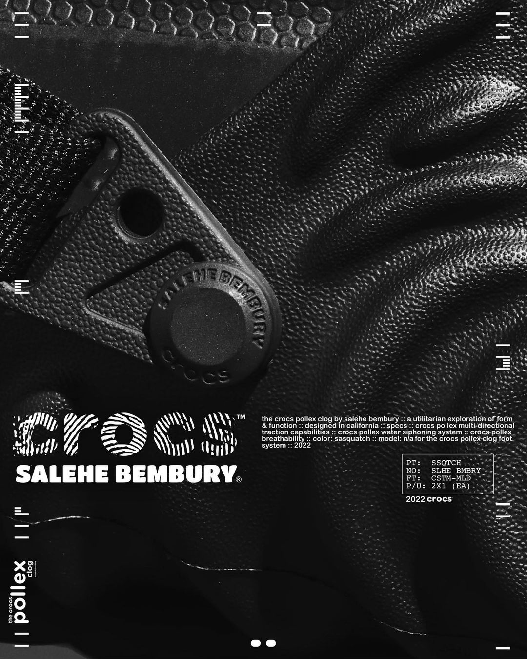 【国内 11/9 発売予定】シューズデザイナー「Salehe Bembury」× CROCS (サレヘ・ベンバリー クロックス)