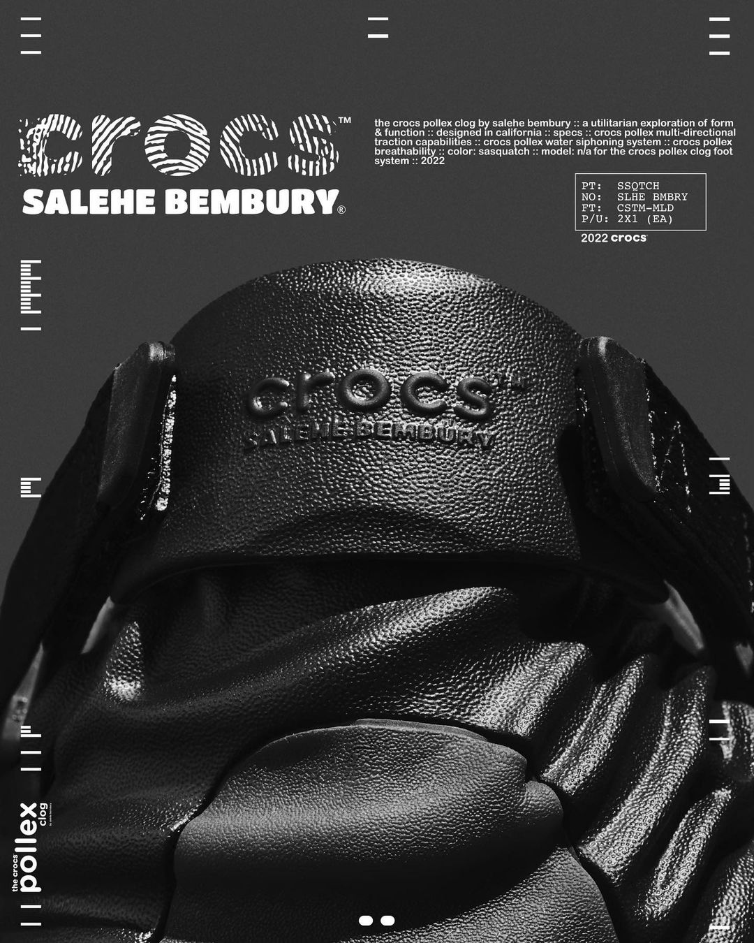 【国内 11/9 発売予定】シューズデザイナー「Salehe Bembury」× CROCS (サレヘ・ベンバリー クロックス)