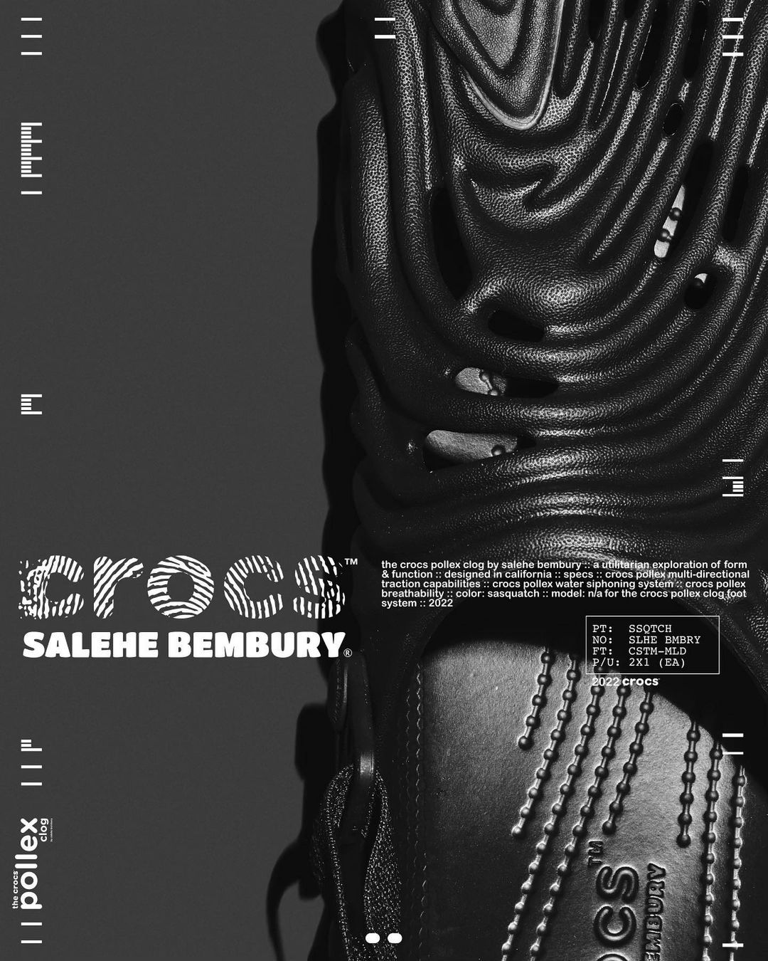 【国内 11/9 発売予定】シューズデザイナー「Salehe Bembury」× CROCS (サレヘ・ベンバリー クロックス)