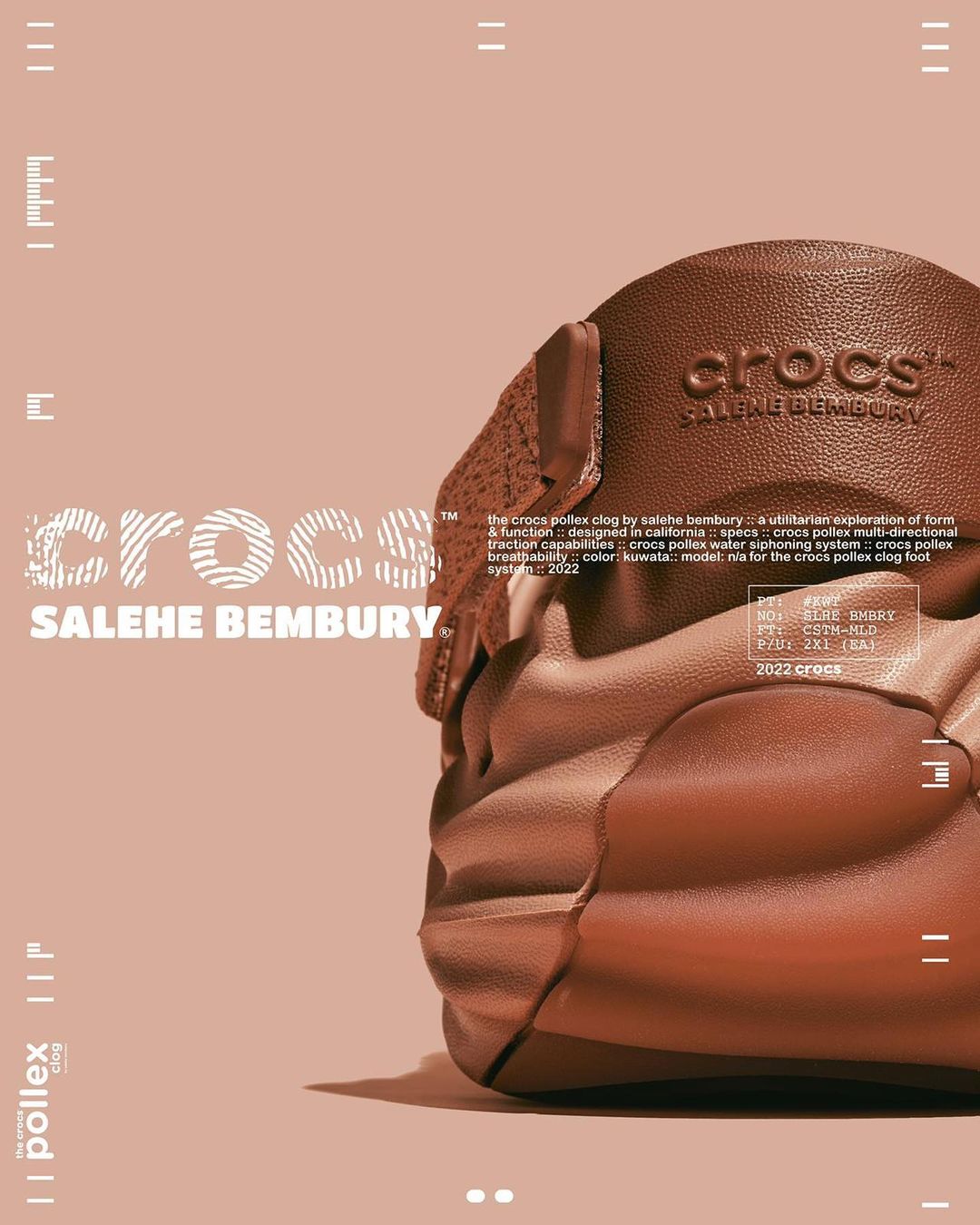 【国内 11/9 発売予定】シューズデザイナー「Salehe Bembury」× CROCS (サレヘ・ベンバリー クロックス)