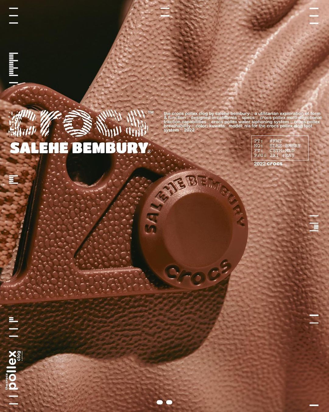 【国内 11/9 発売予定】シューズデザイナー「Salehe Bembury」× CROCS (サレヘ・ベンバリー クロックス)