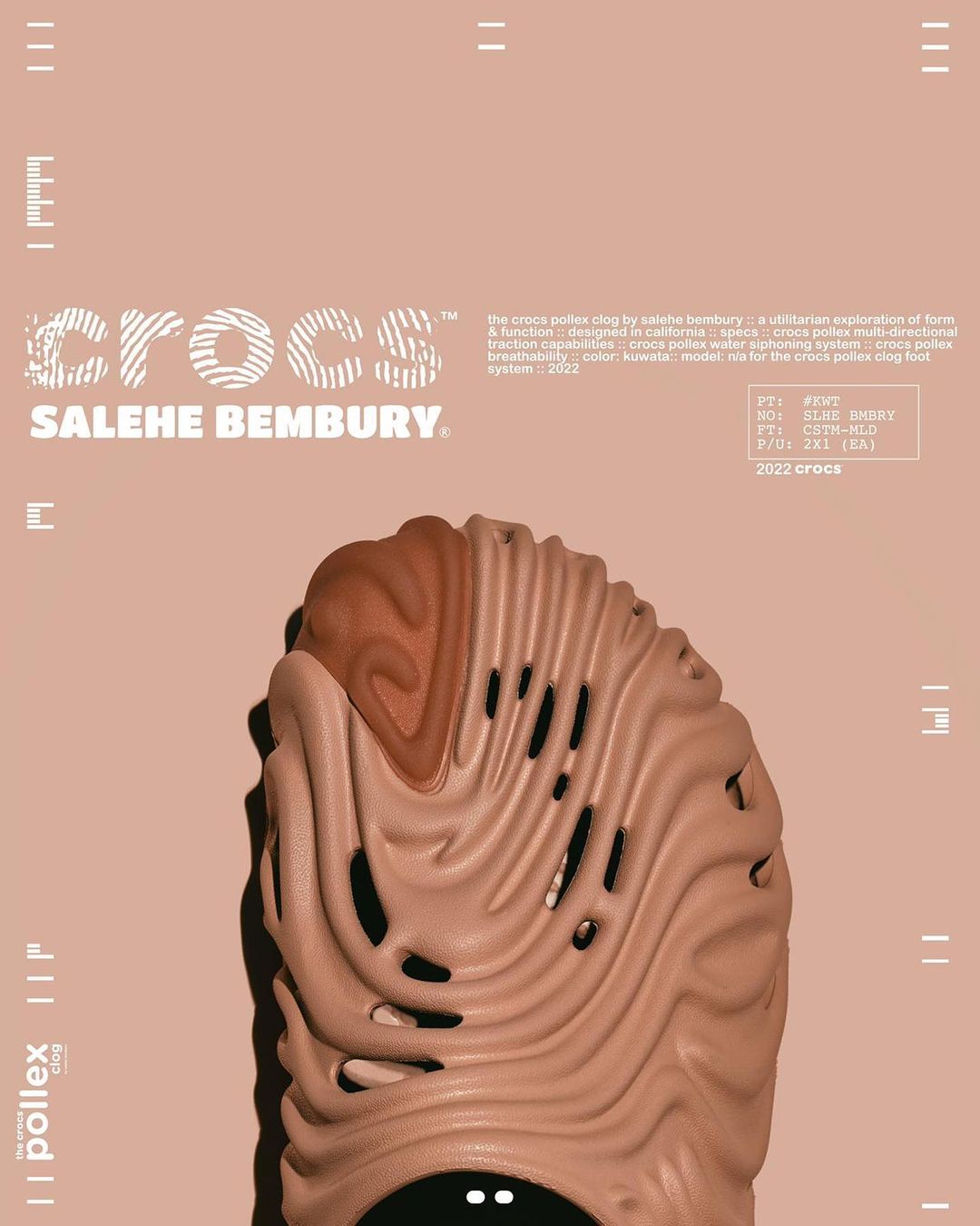 【国内 11/9 発売予定】シューズデザイナー「Salehe Bembury」× CROCS (サレヘ・ベンバリー クロックス)