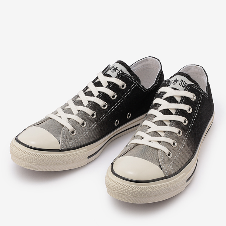 8月発売！コンバースから つま先側からディップブリーチ加工を施したデニムを採用した CONVERSE ALL STAR US BLEACHDENIM OX (オールスター US ブリーチデニム OX)