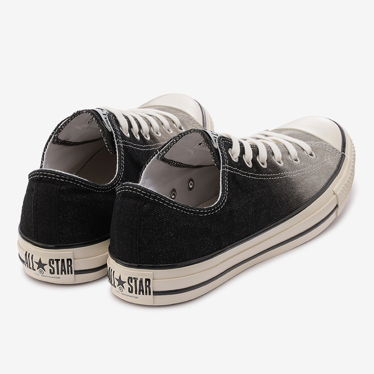 8月発売！コンバースから つま先側からディップブリーチ加工を施したデニムを採用した CONVERSE ALL STAR US BLEACHDENIM OX (オールスター US ブリーチデニム OX)