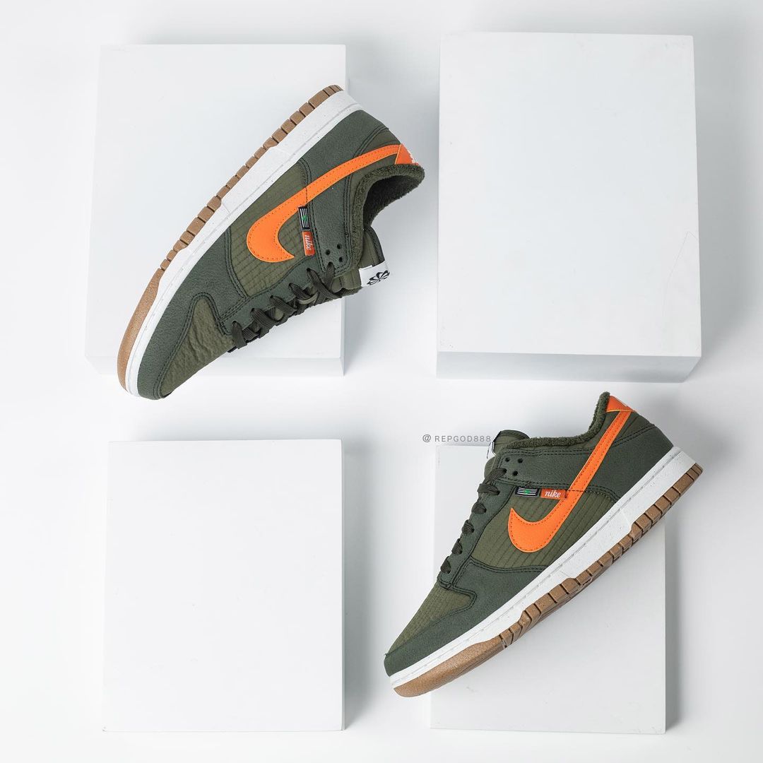 【国内 3/30 発売】ナイキ ダンク ロー SE “トースト/カーキ/オレンジ” (NIKE DUNK LOW SE “Toasty/Kahki/Orange”) [DD3358-300]