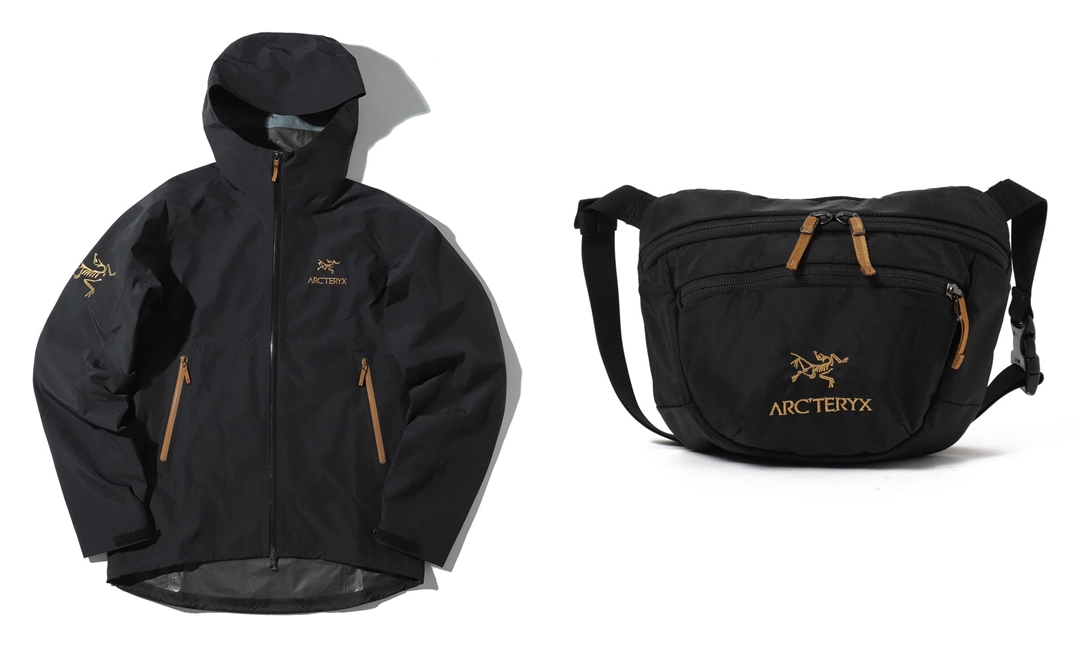 ARC’TERYX × BEAMS "BLACK & GOLD CAPSULE COLLECTION"が9月中旬～順次発売 (アークテリクス ビームス)