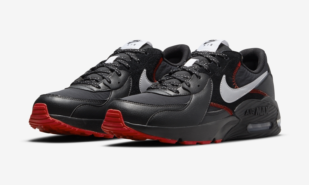 ナイキ エア マックス エクシー “ブラック/レッド/シルバー” (NIKE AIR MAX EXCEE “Black/Red/Silver”) [DM0832-001]