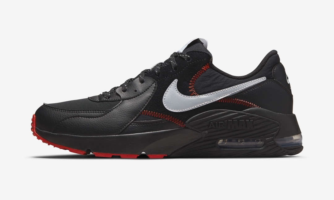 ナイキ エア マックス エクシー “ブラック/レッド/シルバー” (NIKE AIR MAX EXCEE “Black/Red/Silver”) [DM0832-001]