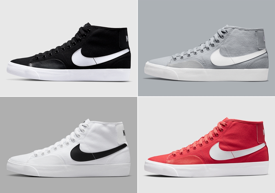 2021年 発売予定！ナイキ ブレーザー コート ミッド (NIKE BLAZER COURT MID) [DC8901-001,002,100,600]