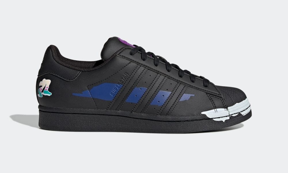 8/5 発売！遊び心あふれるグラフィックをプリントした アディダス オリジナルス スーパースター (adidas Originals SUPERSTAR) [GW5783]