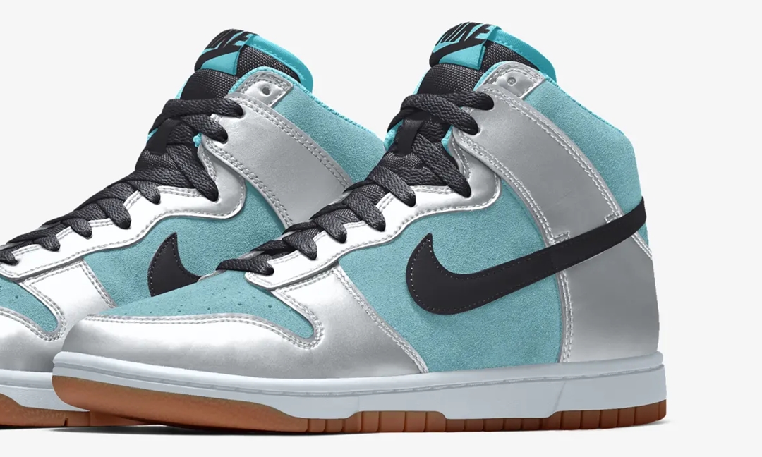 NIKE by you DUNK HI Tiffany ティファニーカラー　28