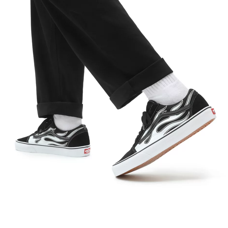 8/6 発売！VANS “FLAME Black/White PACK” OLD SKOOL/CLASSIC SLIP-ON (バンズ “フレイム ブラック/ホワイト パック” オールドスクール/クラシックスリッポン)