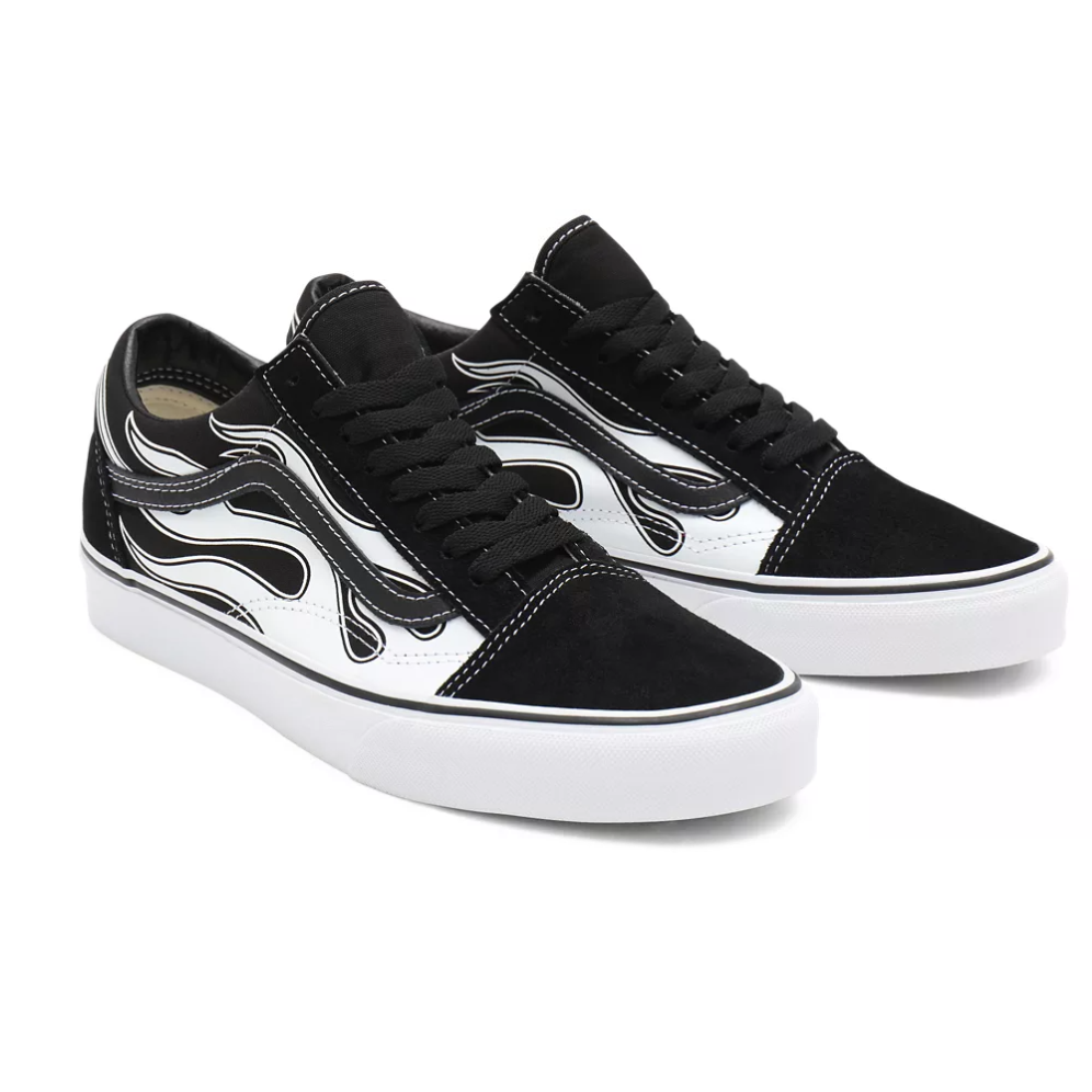 8/6 発売！VANS “FLAME Black/White PACK” OLD SKOOL/CLASSIC SLIP-ON (バンズ “フレイム ブラック/ホワイト パック” オールドスクール/クラシックスリッポン)