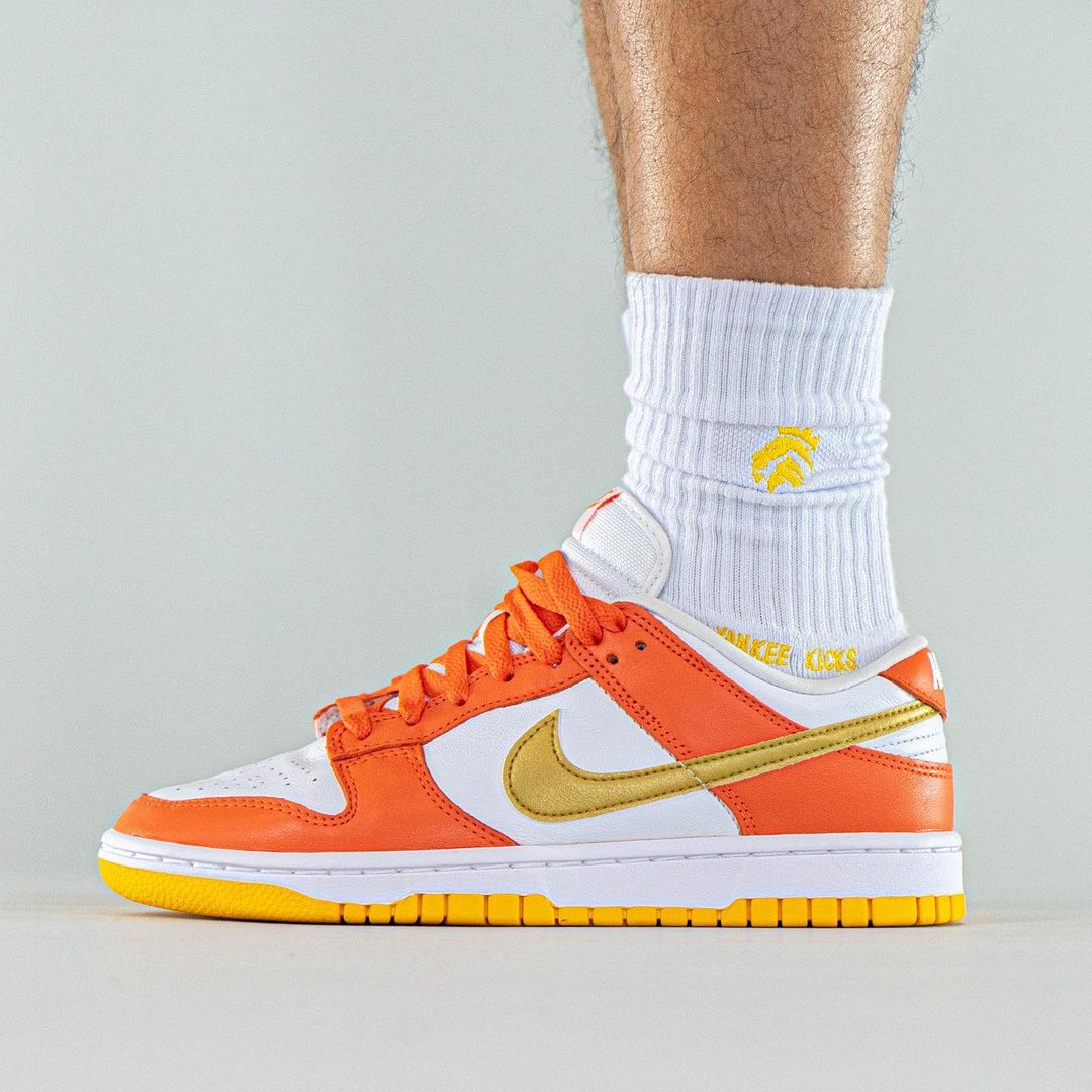 海外 11/27 発売予定！ナイキ ウィメンズ ダンク ロー “ユニバーシティゴールド” (NIKE WMNS DUNK LOW “University Gold”) [DQ4690-800]