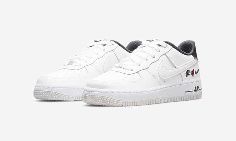 2021年 発売予定！ナイキ エア フォース 1 ロー “ピース,ラブ,スウッシュ (NIKE AIR FORCE 1 LOW “Peace, Love, Swoosh”) [DM8148-100/DM8154-100]