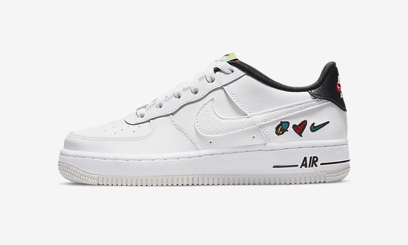 2021年 発売予定！ナイキ エア フォース 1 ロー “ピース,ラブ,スウッシュ (NIKE AIR FORCE 1 LOW “Peace, Love, Swoosh”) [DM8148-100/DM8154-100]