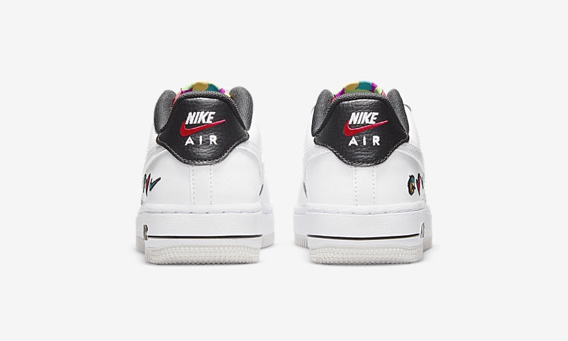 2021年 発売予定！ナイキ エア フォース 1 ロー “ピース,ラブ,スウッシュ (NIKE AIR FORCE 1 LOW “Peace, Love, Swoosh”) [DM8148-100/DM8154-100]