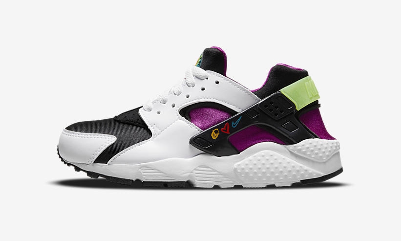 2021年 発売予定！ナイキ GS エア ハラチ “ピース,ラブ,スウッシュ” (NIKE GS AIR HUARACHE “Peace, Love, Swoosh”) [DM8156-100]