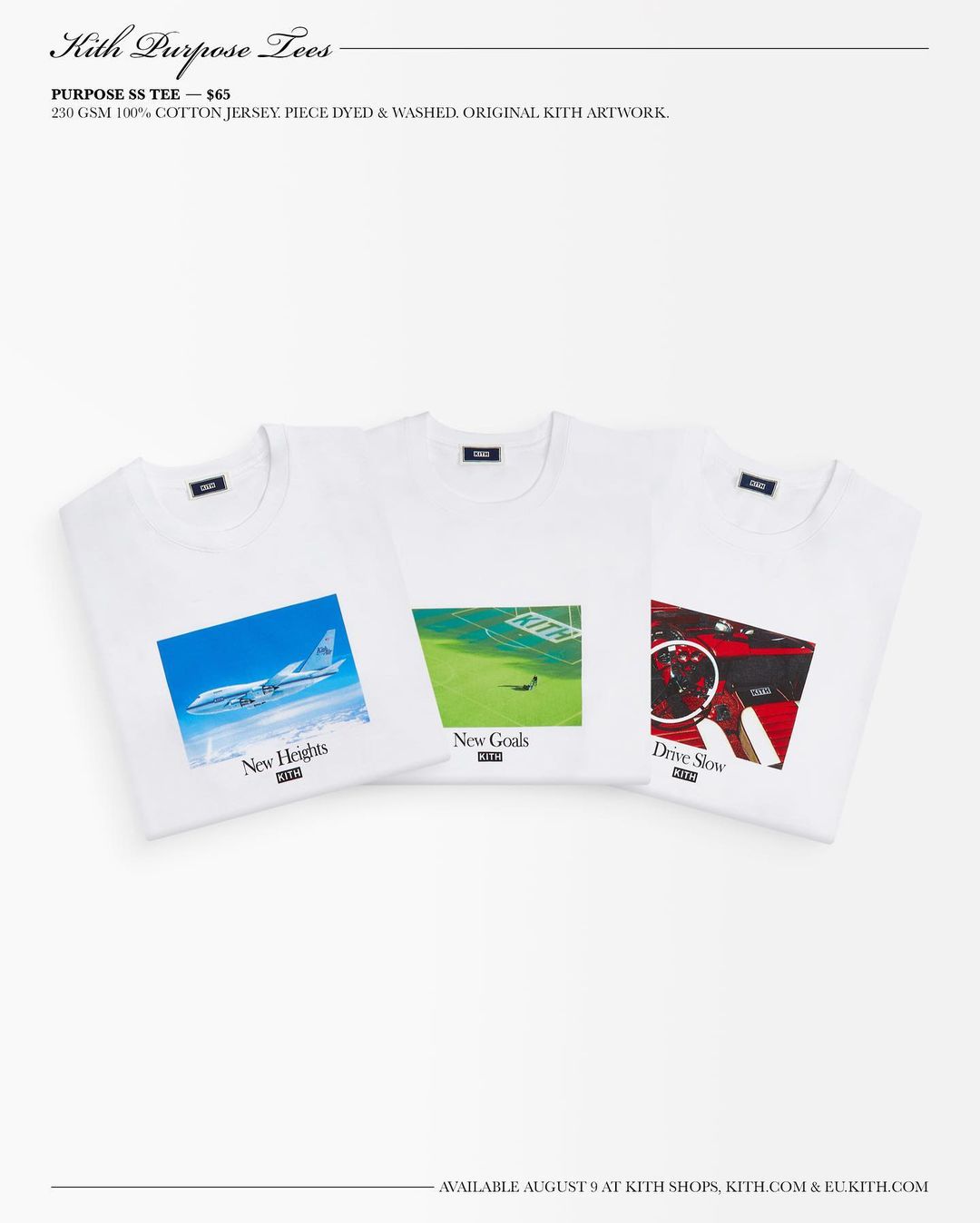 【Kith Purpose Tees】KITH MONDAY PROGRAM 2021年 第27弾が8/9 発売 (キス)