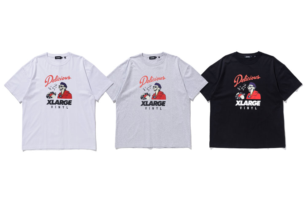 XLARGE × Delicious Vinylが8/14 発売 (エクストララージ デリシャス・ヴァイナル)