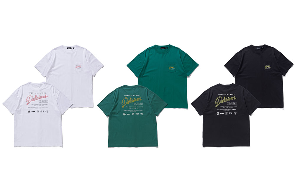 XLARGE × Delicious Vinylが8/14 発売 (エクストララージ デリシャス・ヴァイナル)