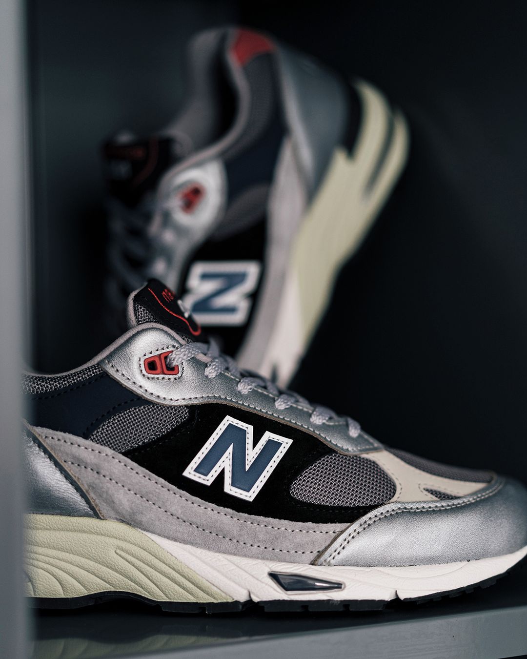 8/14 発売！New Balance M991 SKR “Silver/Navy” (ニューバランス)